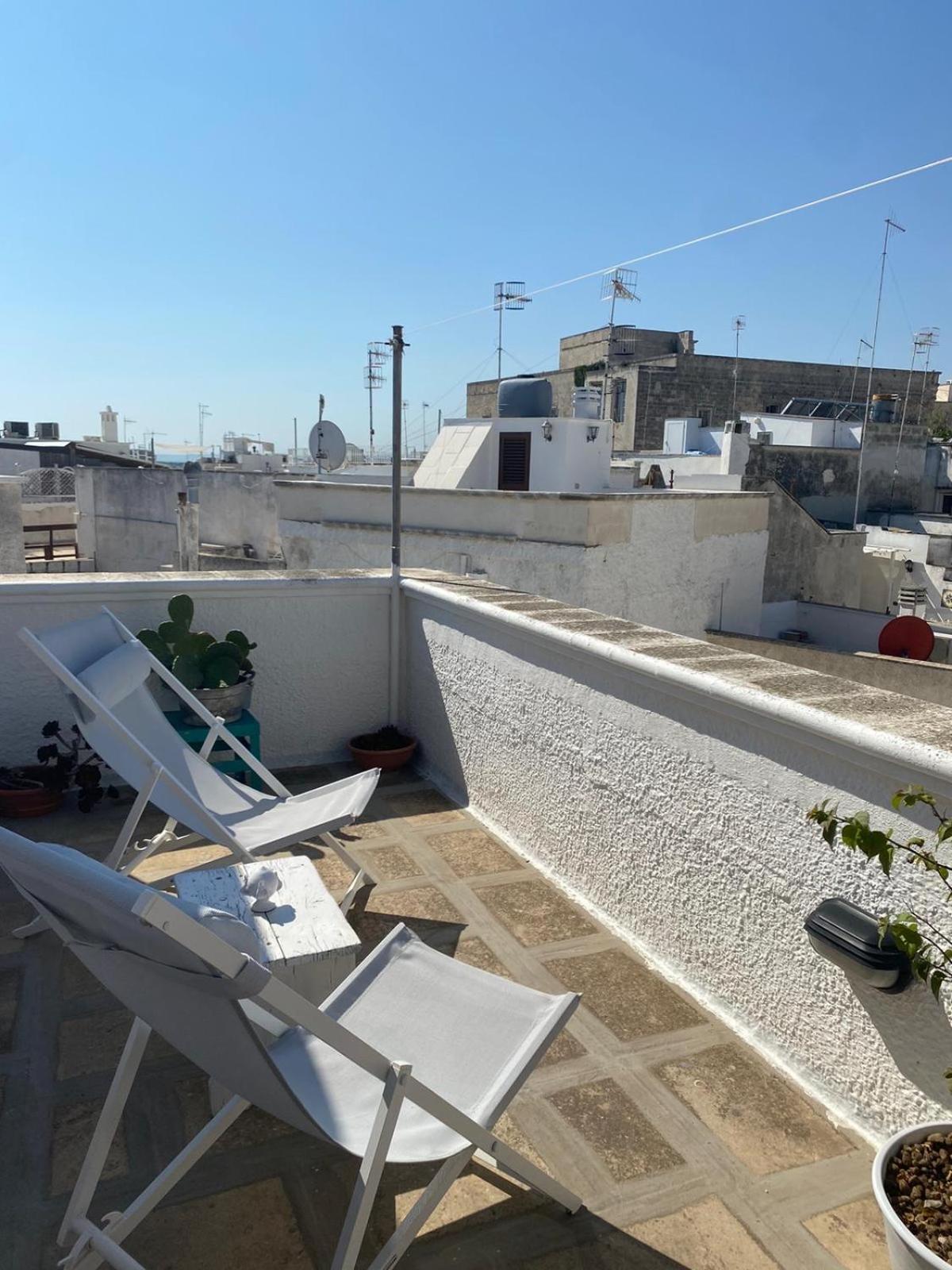 Willa Casa Vacanze Il Mare Tra I Tetti - Relaxing Terrace & Sea View Monopoli Zewnętrze zdjęcie
